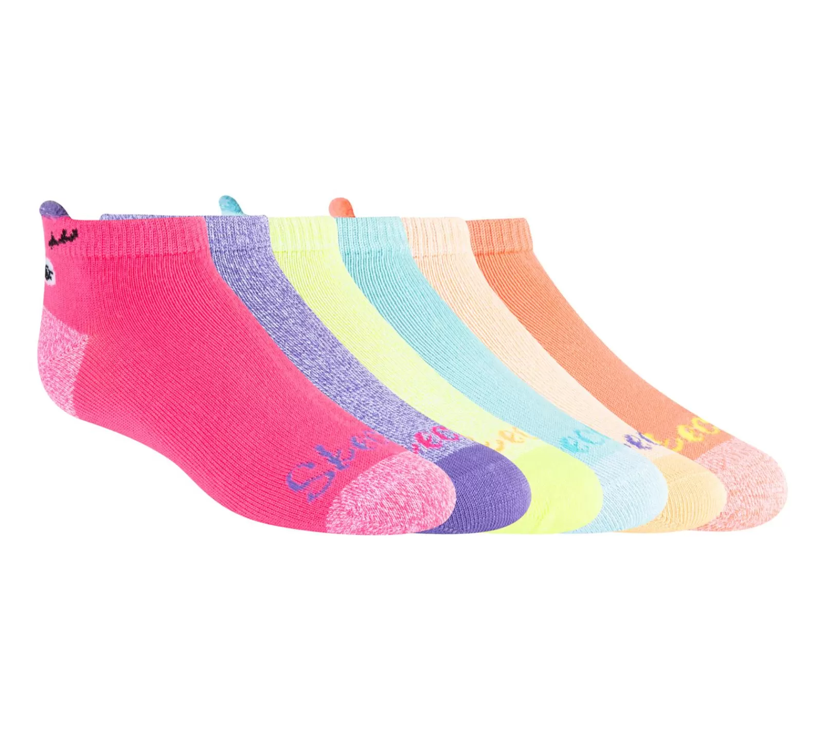 3D Ears Critter Socks - 6 Pack | SKECHERS New