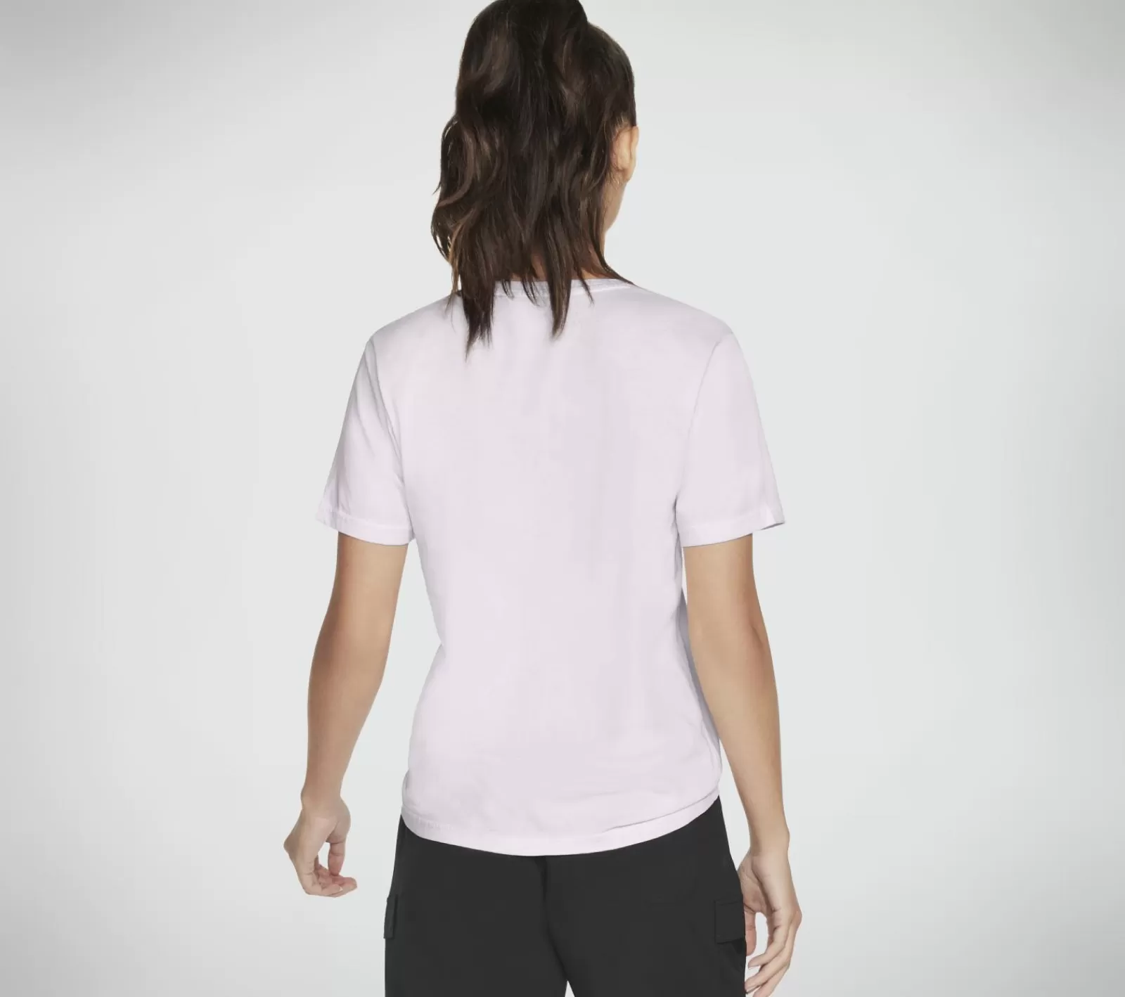 Diamond Wash Hatha V-Neck Pocket Tee | SKECHERS Cheap