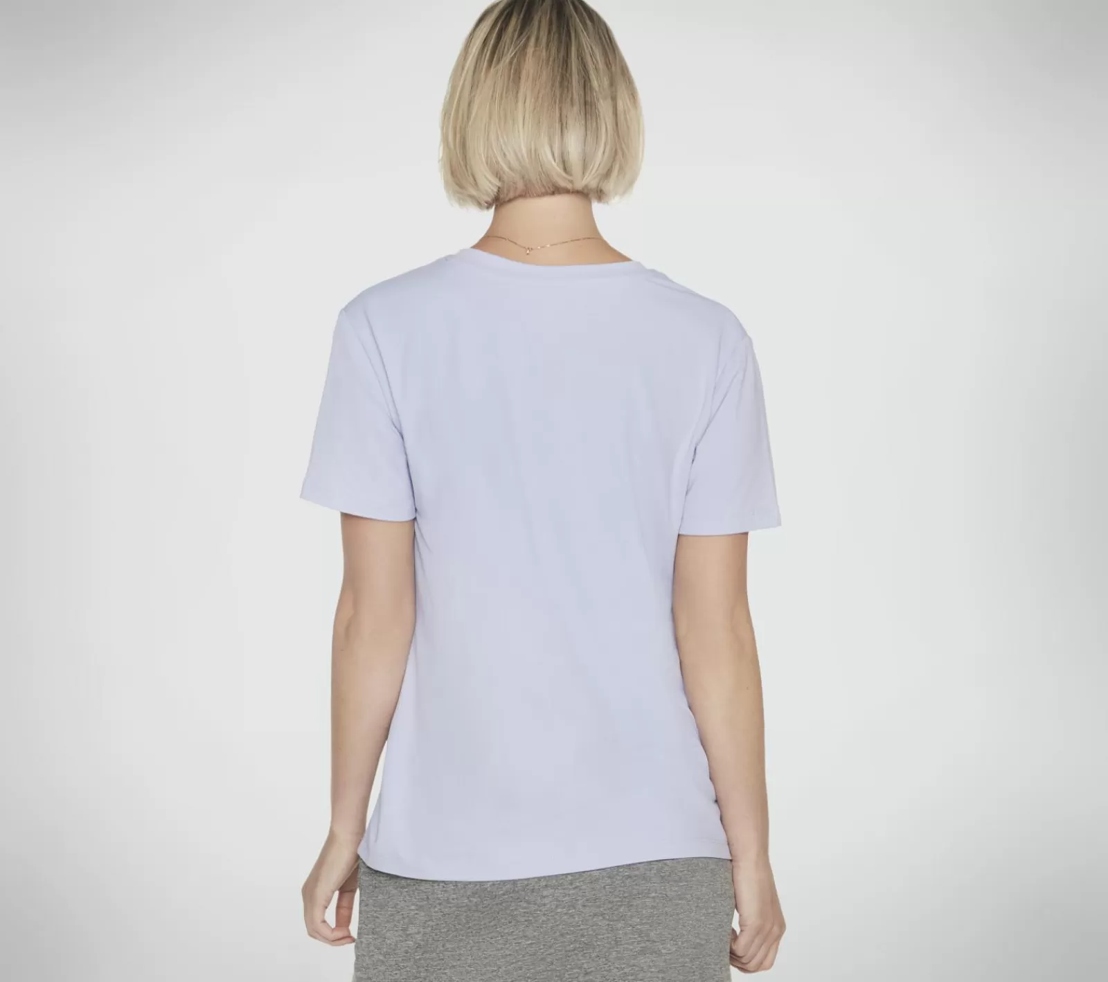 GO DRI SERENE V-Neck Tee | SKECHERS Store