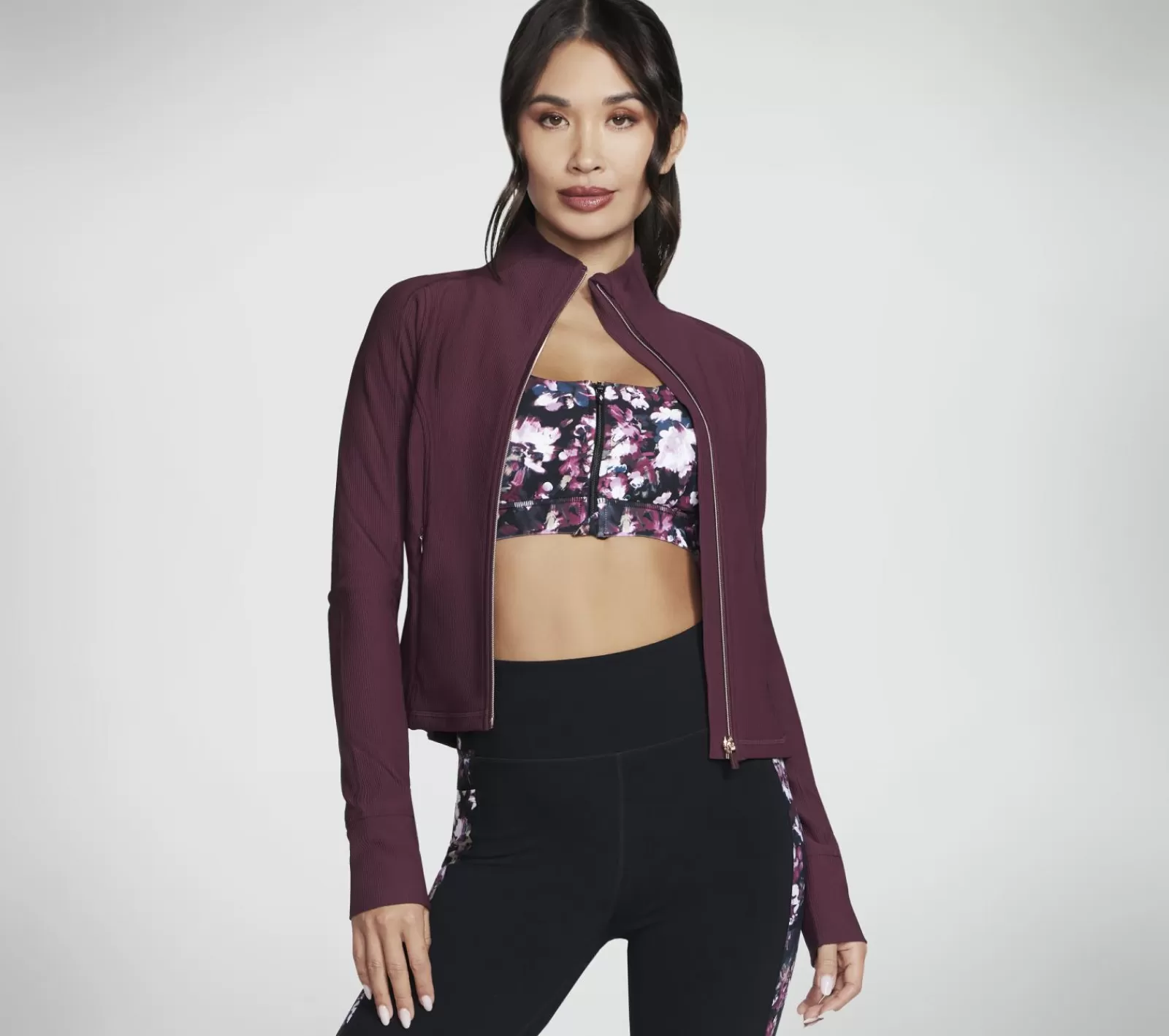 GO FLEX Rib Jacket | SKECHERS Outlet