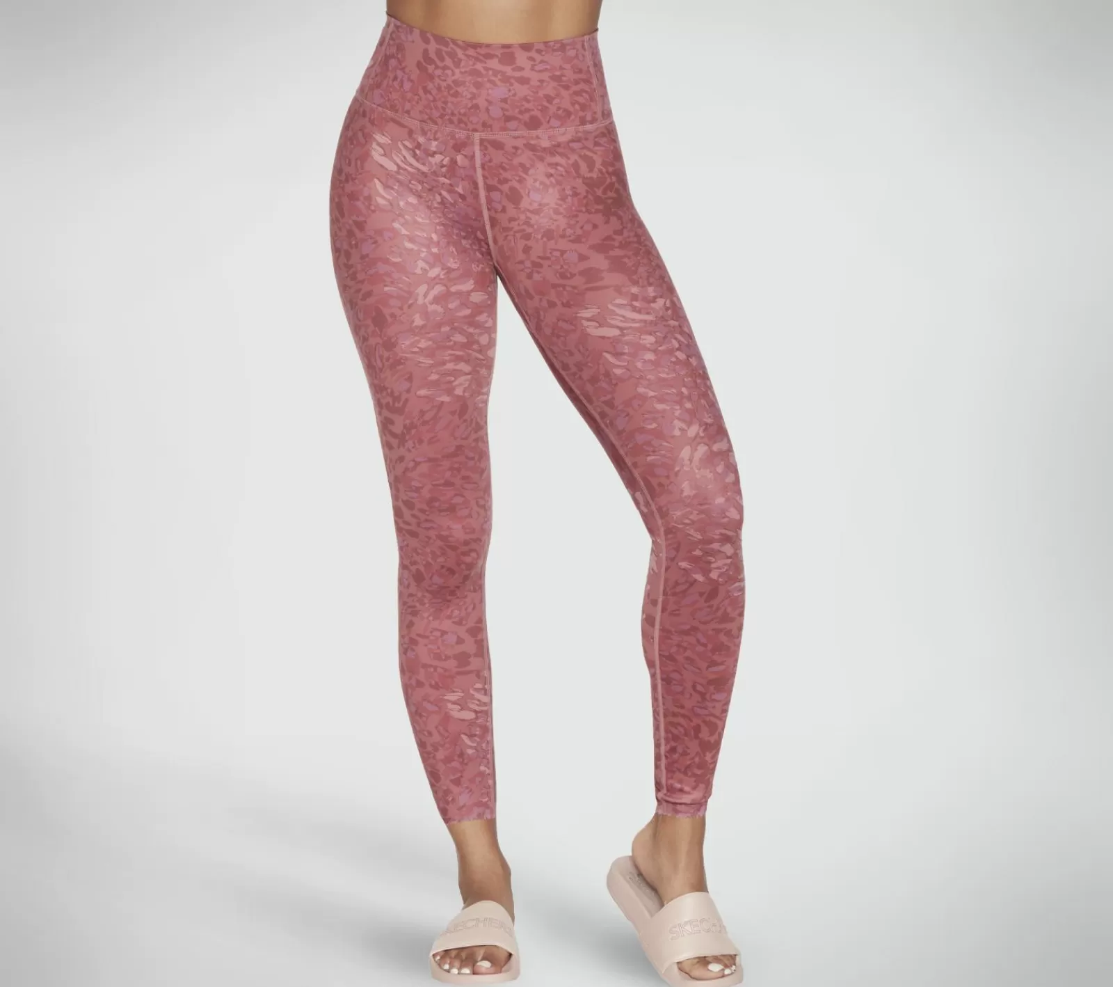 GO SCULPT HW Leopard Legging | SKECHERS New