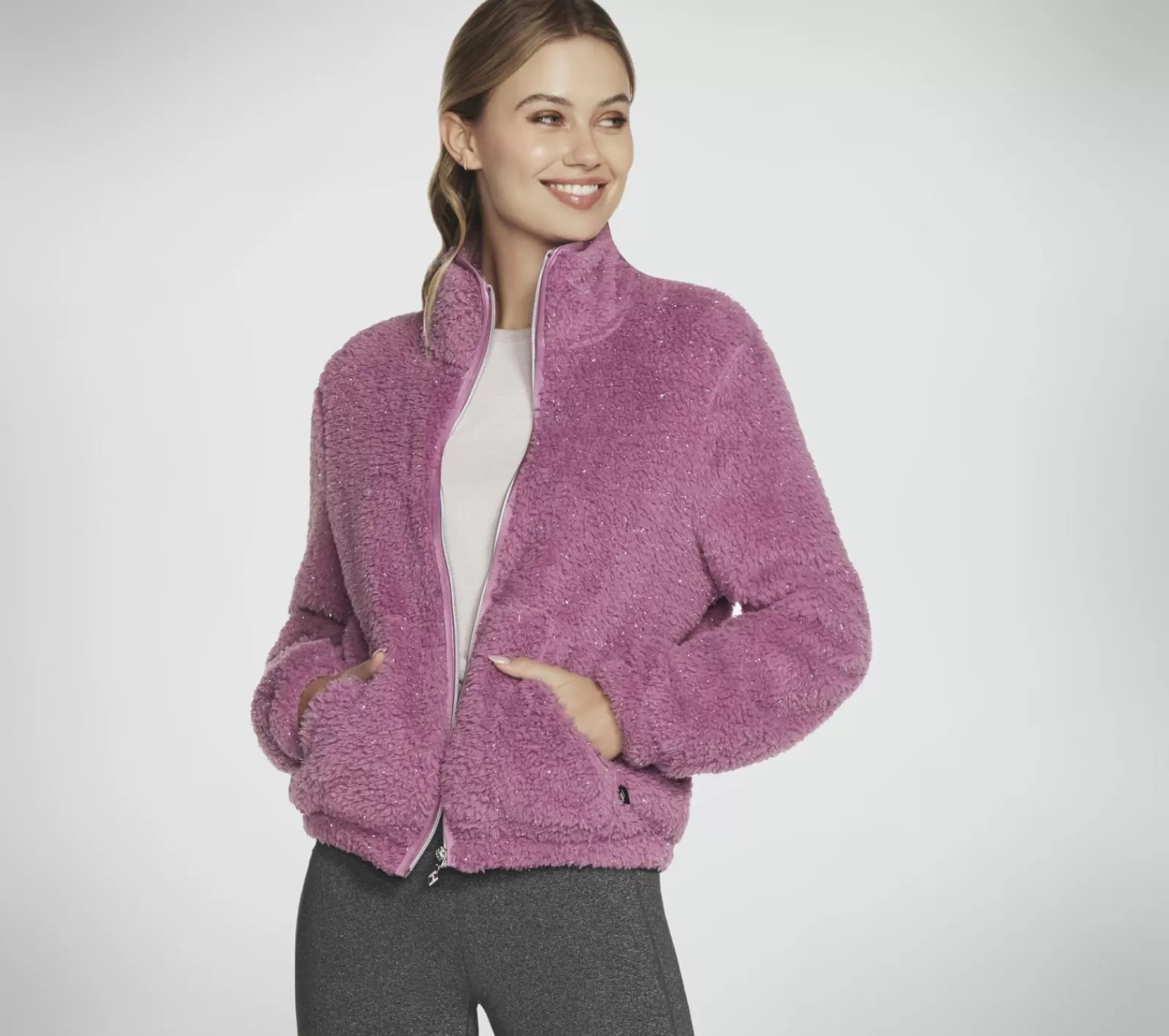 GO SNUGGLE Sherpa Jacket | SKECHERS Cheap