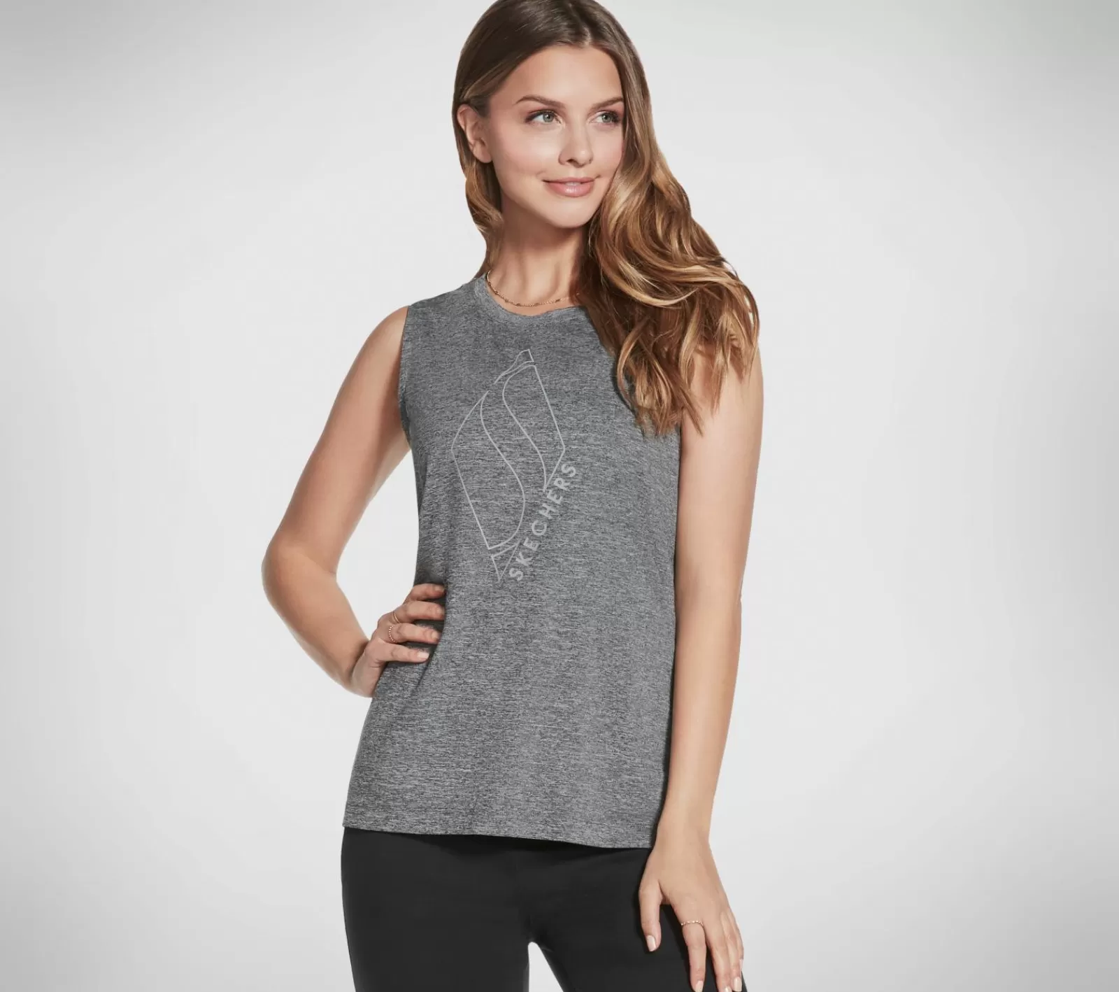 GO WALK Apparel GO DRI Essential Tank Top | SKECHERS Discount