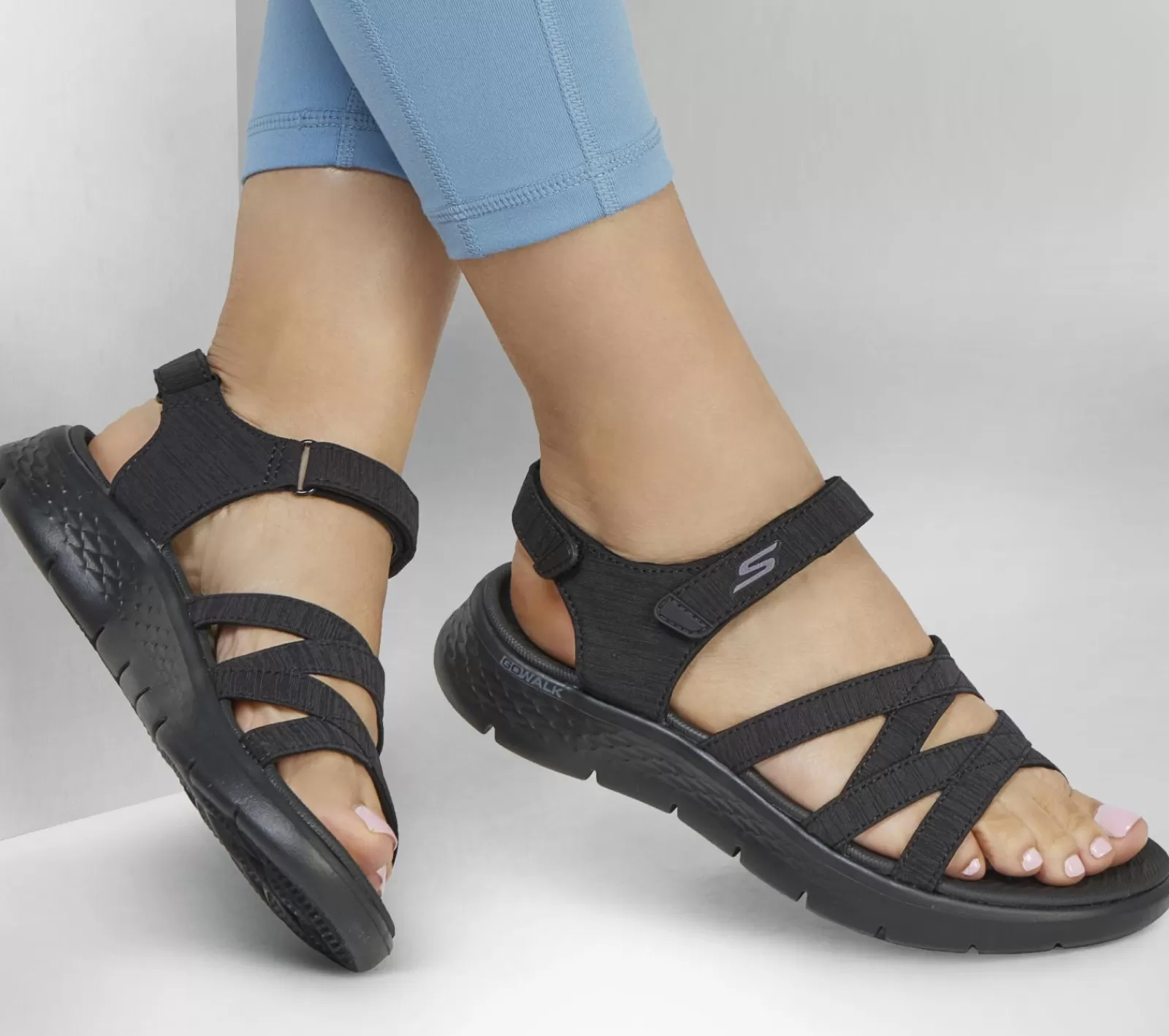 GO WALK FLEX Sandal - Sunshine | SKECHERS Fashion