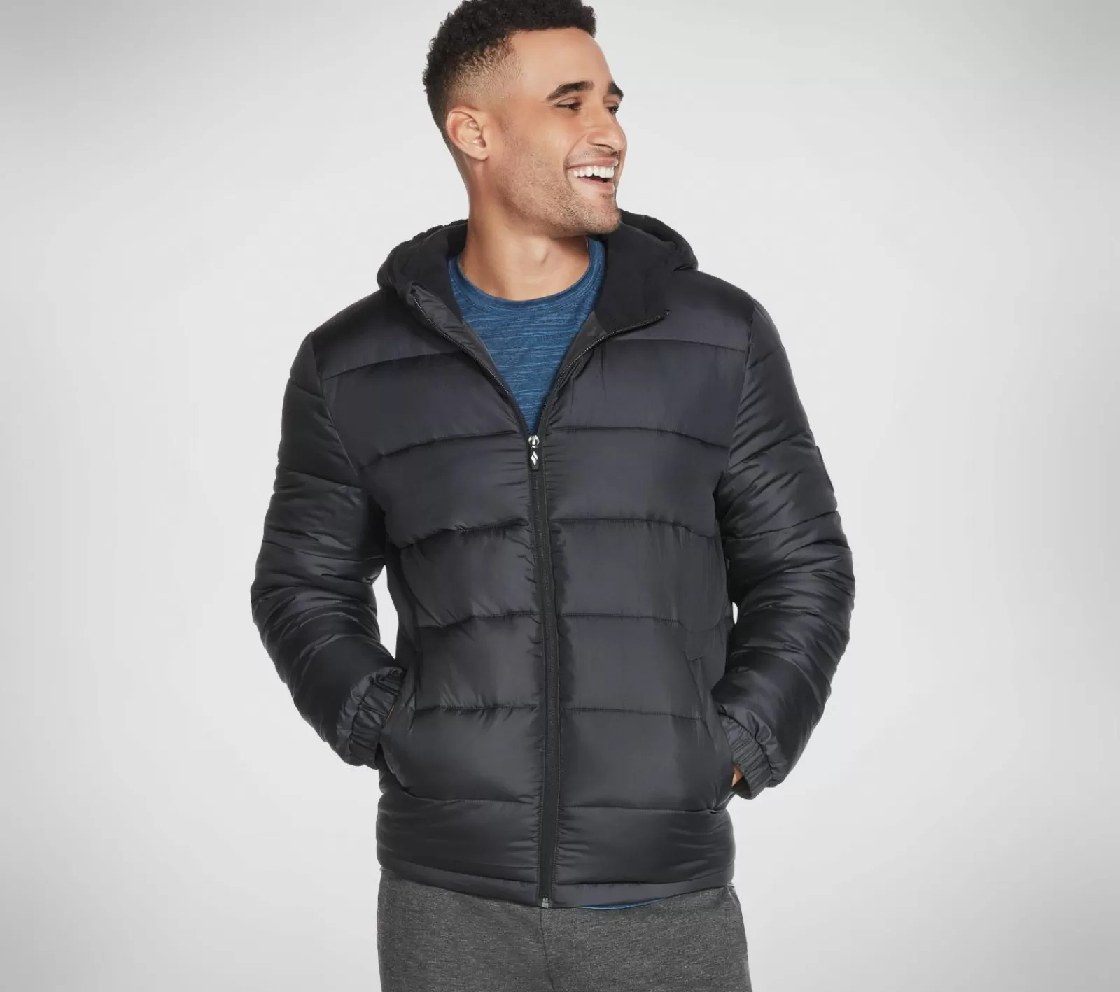 GO WALK Parkway Hooded Puffer | SKECHERS Store