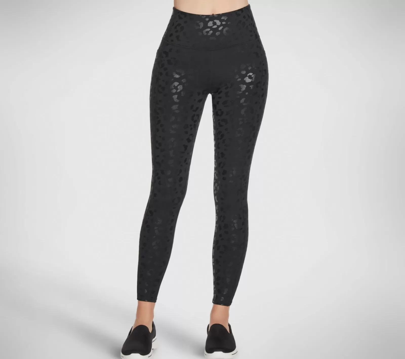 GO WALK Shadow Leopard HW Legging | SKECHERS Best