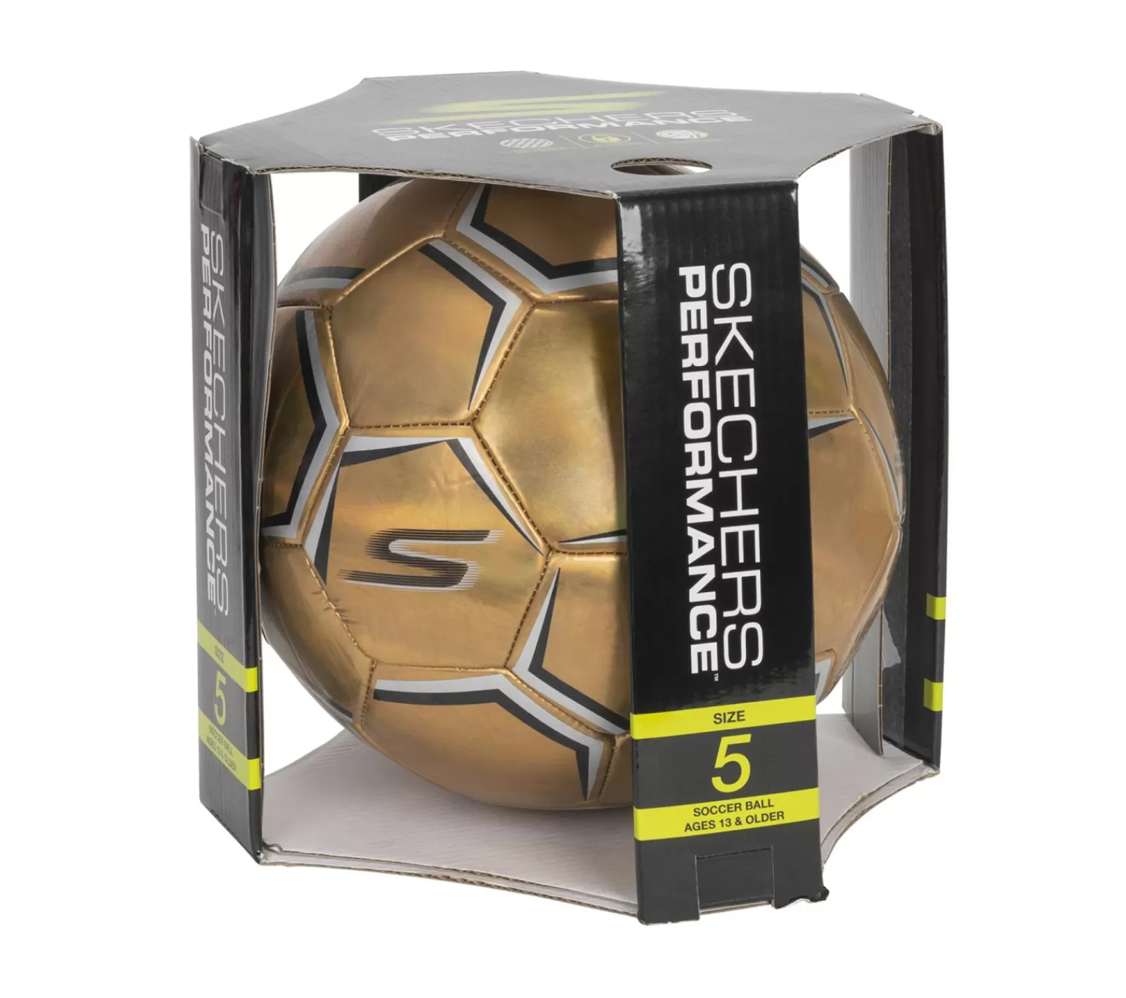 Hex Shadow Size 5 Soccer Ball | SKECHERS Store