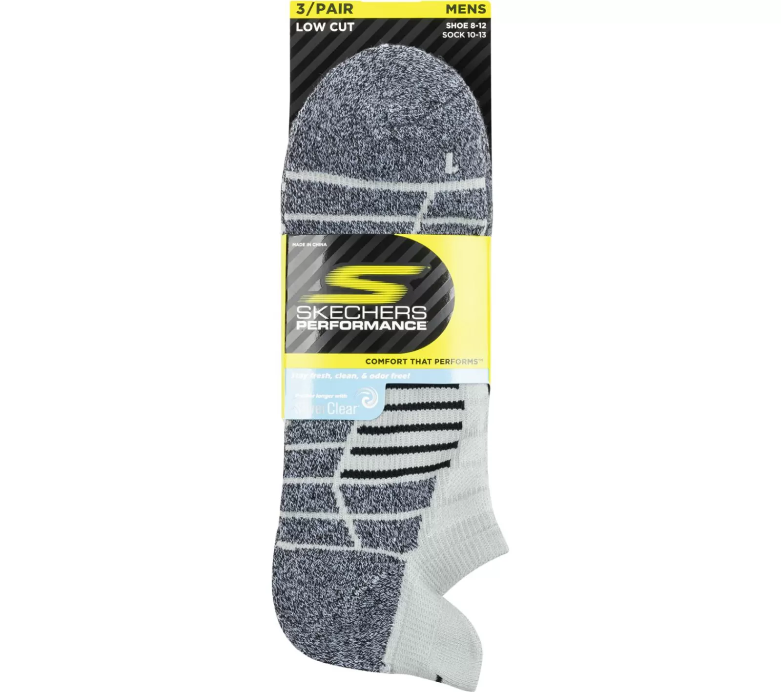 Low Cut PolyNylon Performance Socks - 3 Pack | SKECHERS Shop