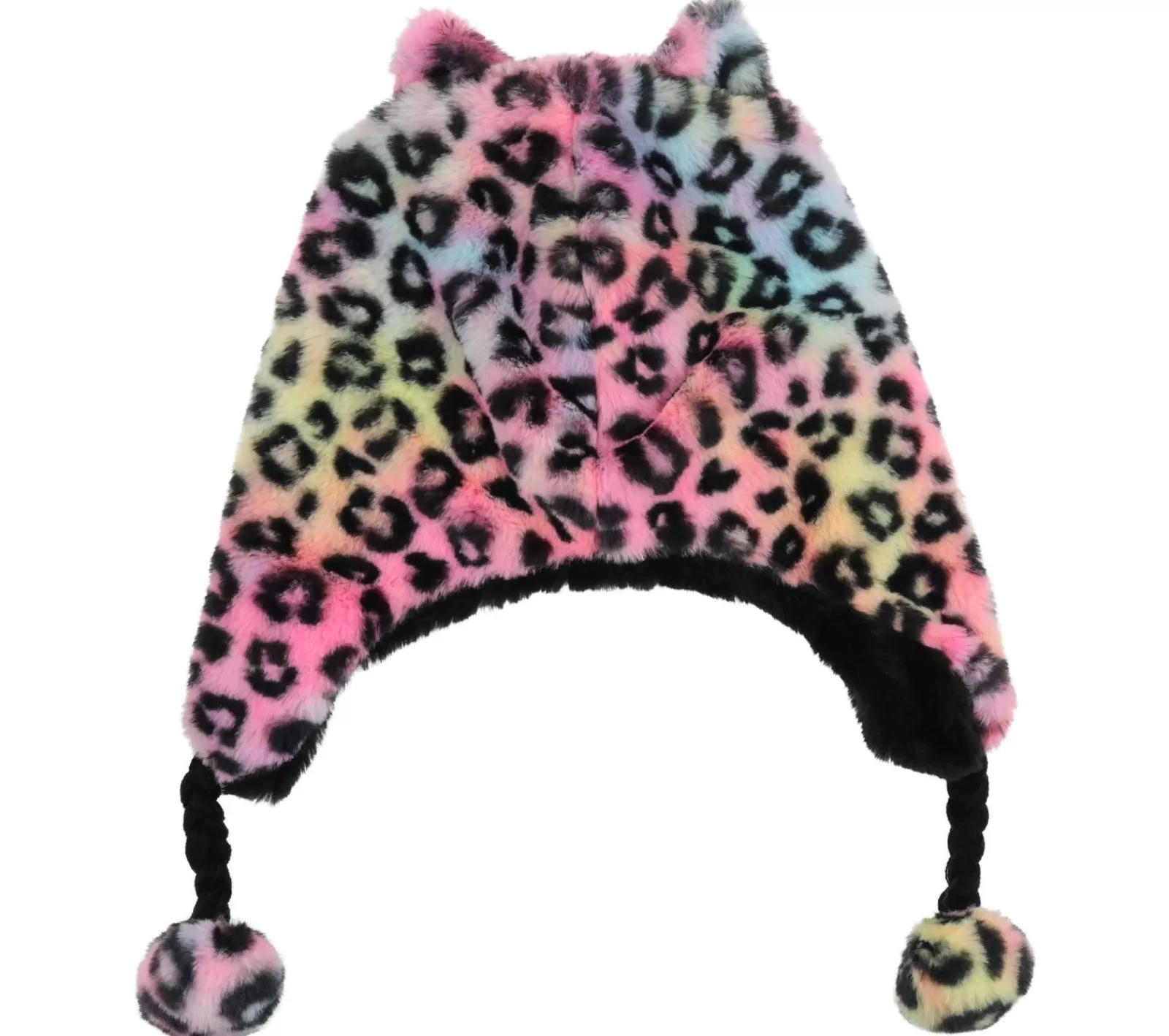 Plush Leopard Hat Set | SKECHERS Hot