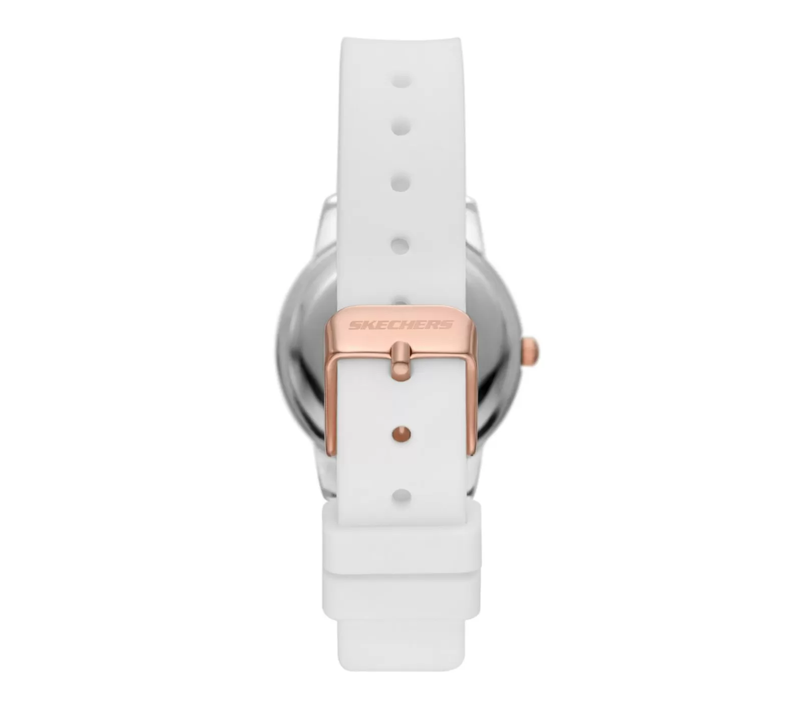 Scalloped Bezel White Watch | SKECHERS Online