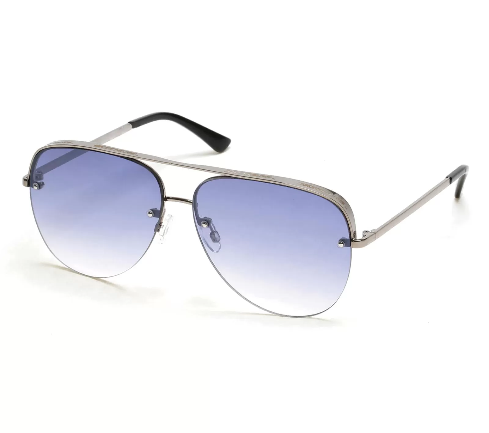 Semi-Rimless Metal Aviator | SKECHERS Best