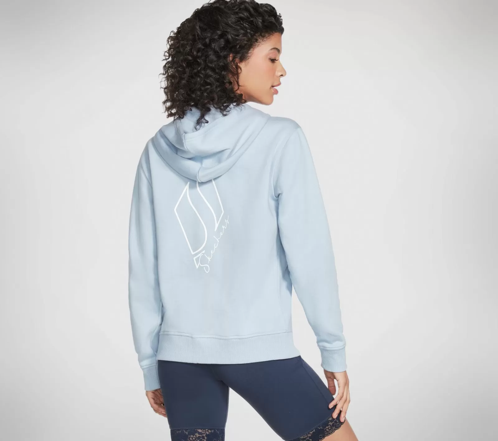 Apparel Diamond Crown Front Zip Hoodie | SKECHERS Cheap