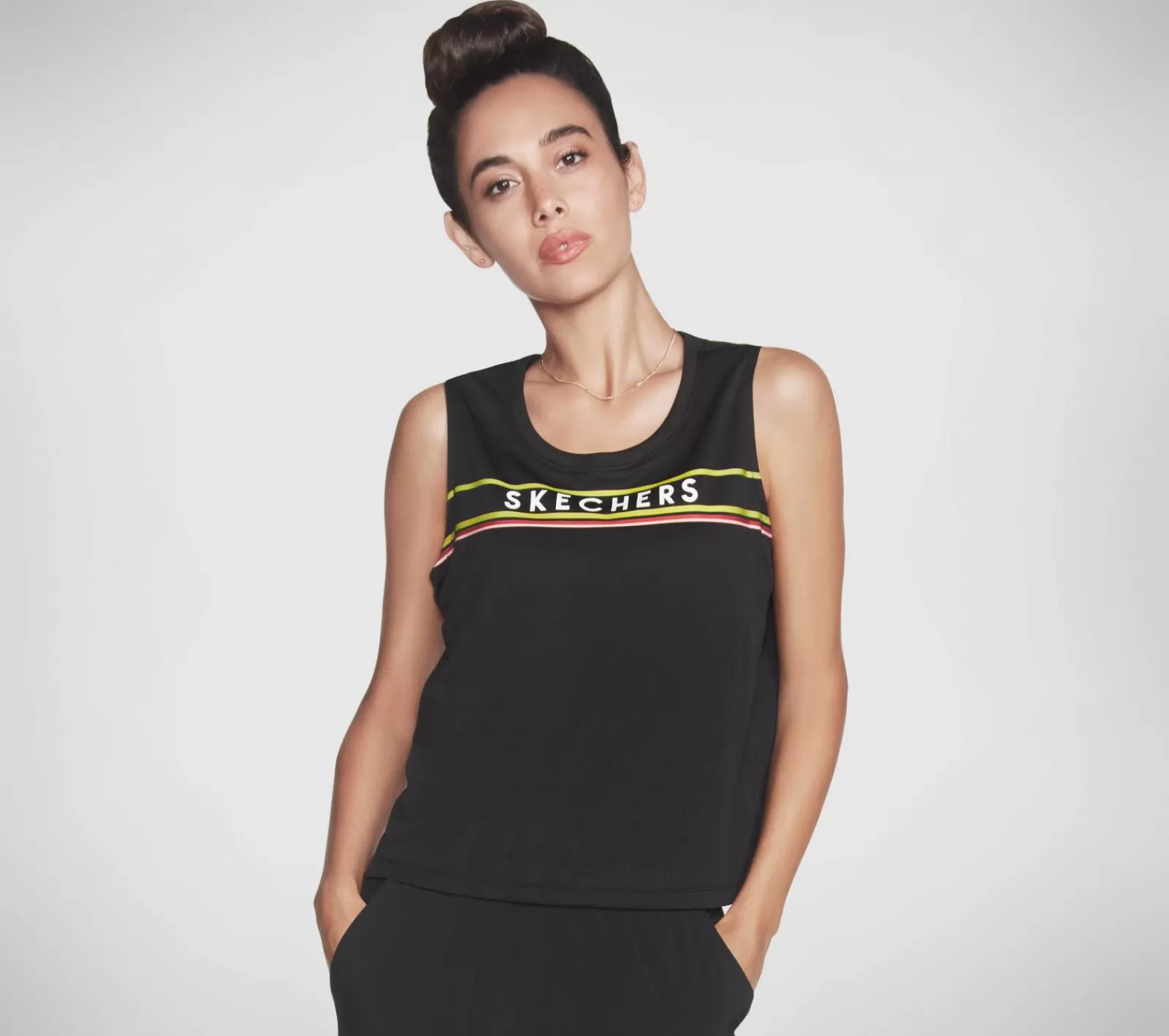 Apparel Festive Mesh Tank Top | SKECHERS Hot