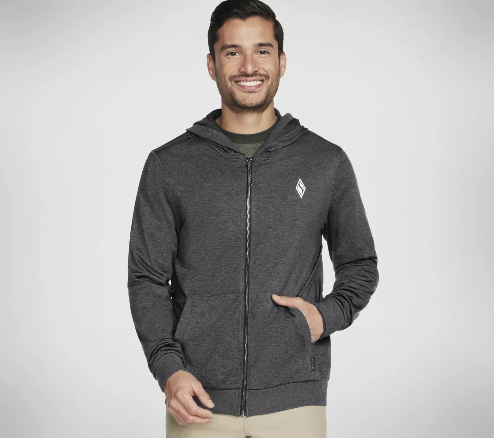 SKECH-KNITS ULTRA GO Full Zip Hoodie | SKECHERS Shop