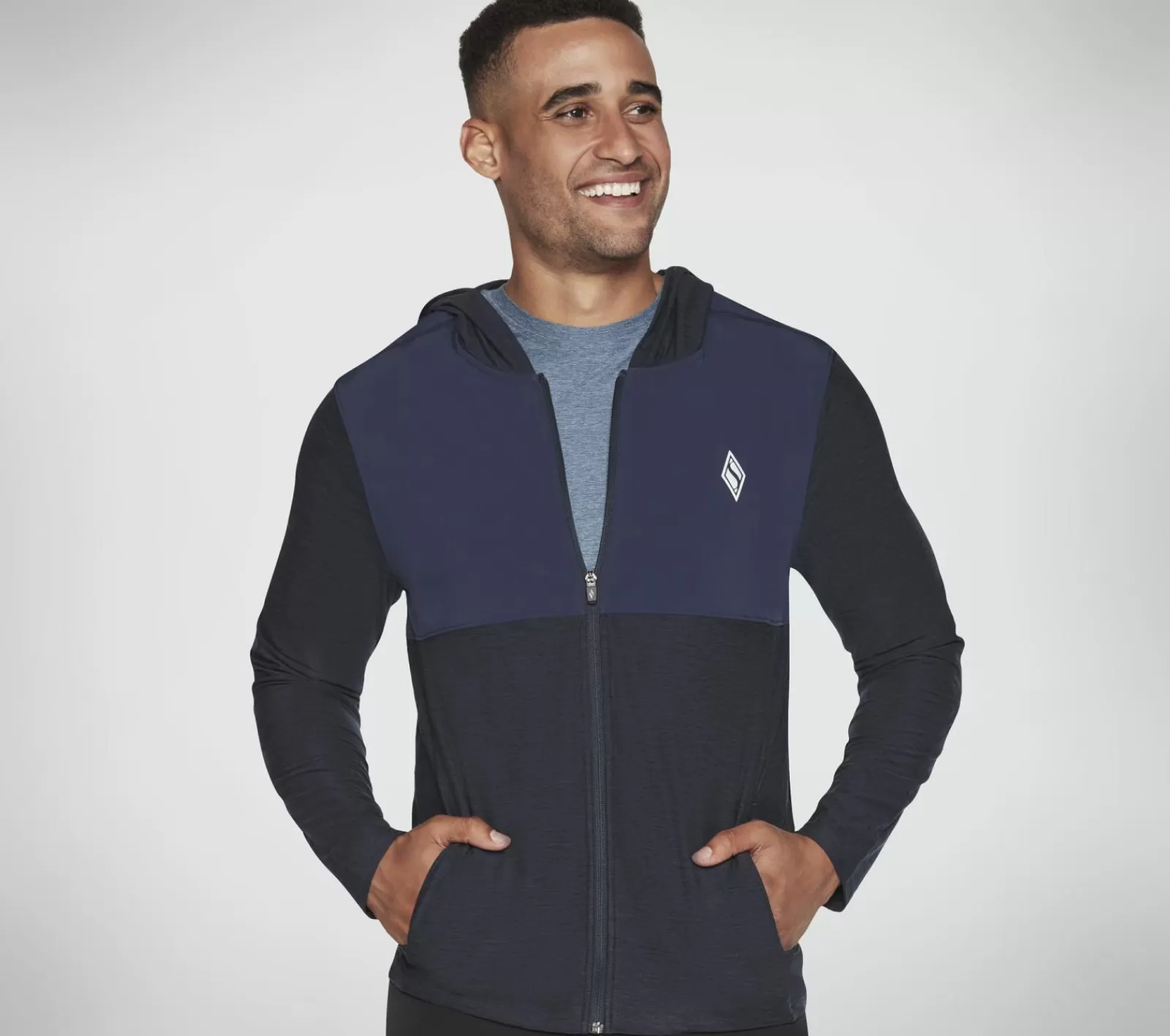 SKECH-KNITS ULTRA GO Lite Full Zip Hoodie | SKECHERS Flash Sale