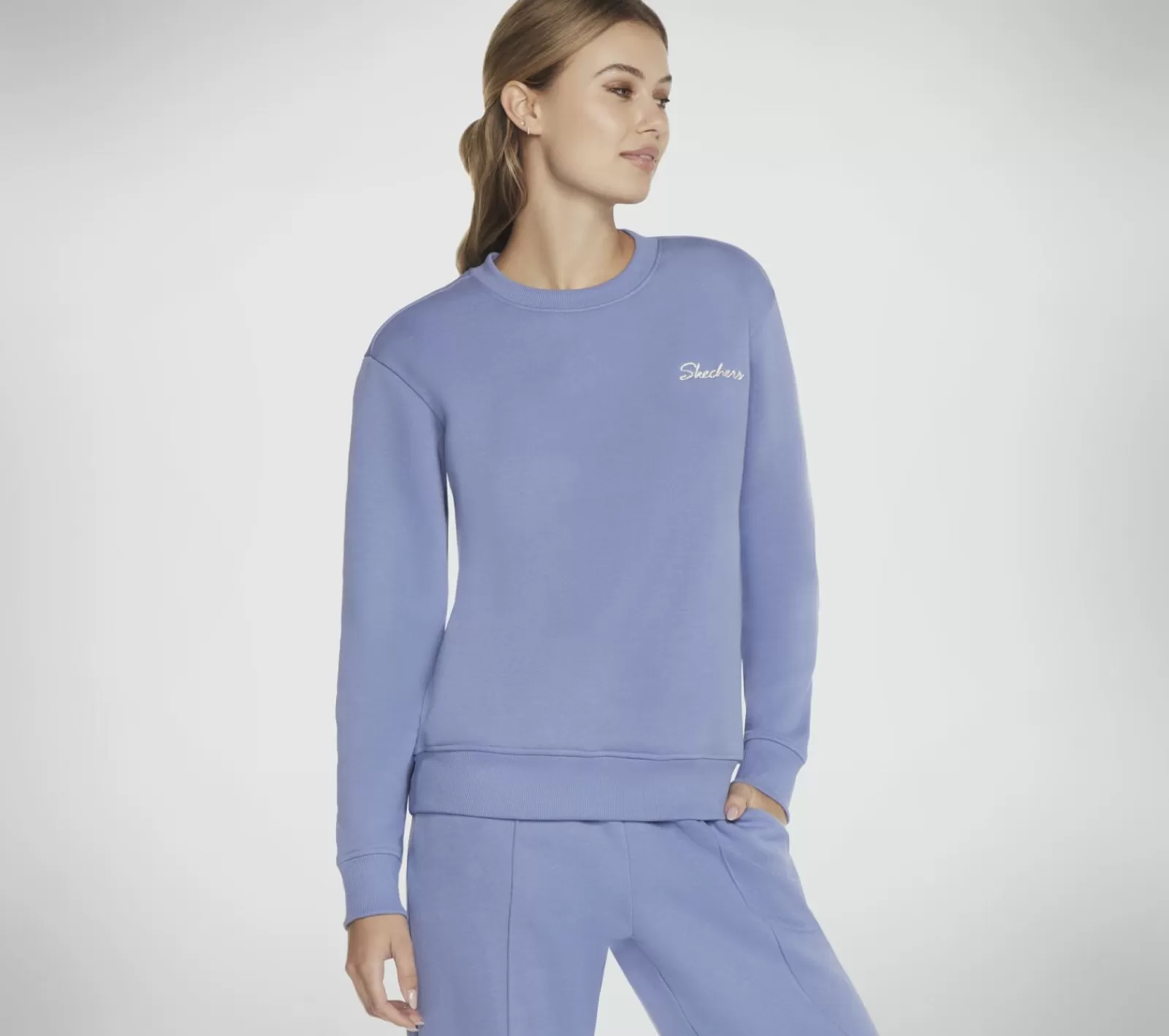 SKECH-SWEATS Signature Pullover Crew | SKECHERS Discount