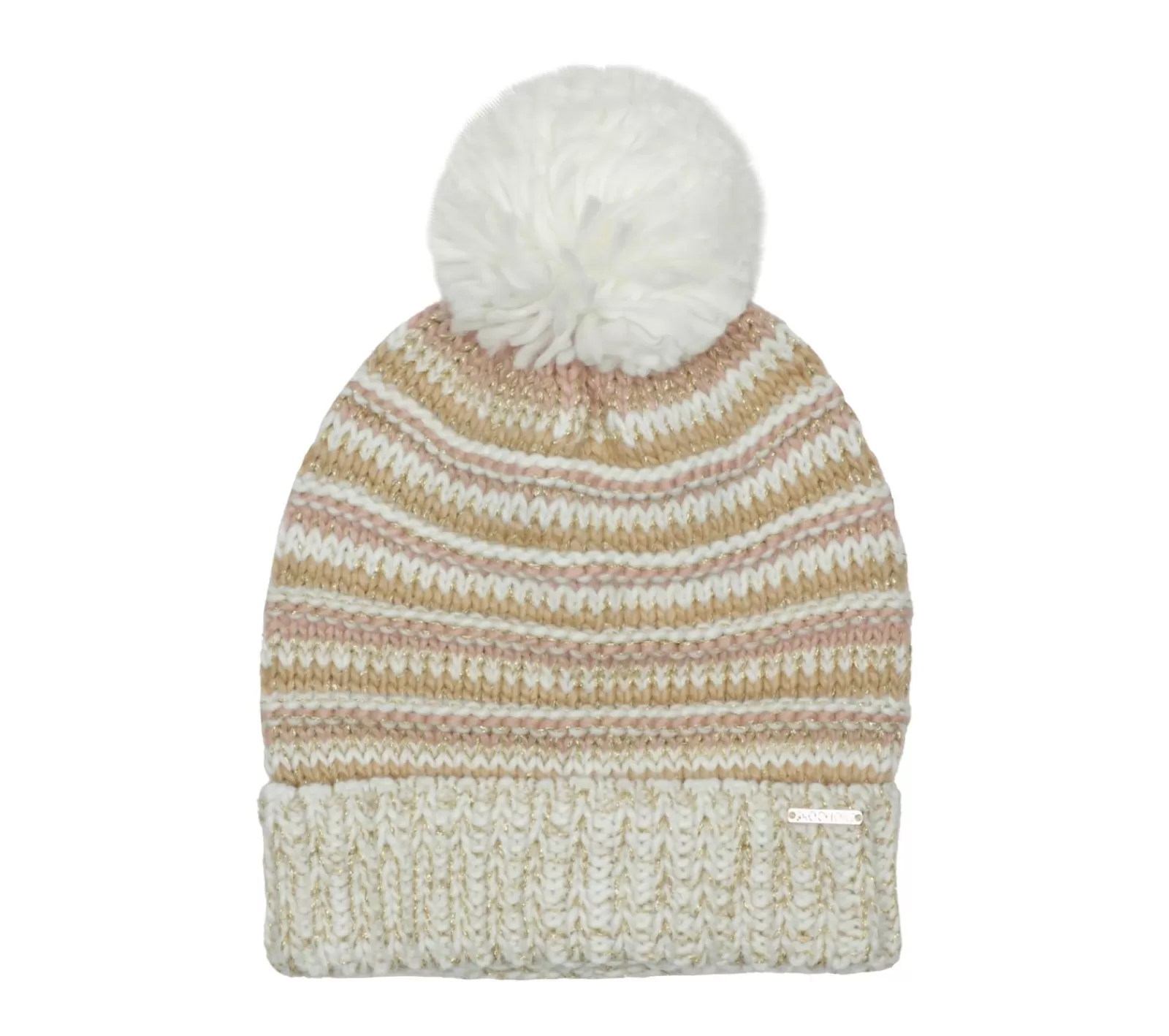 Textured Stripe Chunk Beanie | SKECHERS Outlet