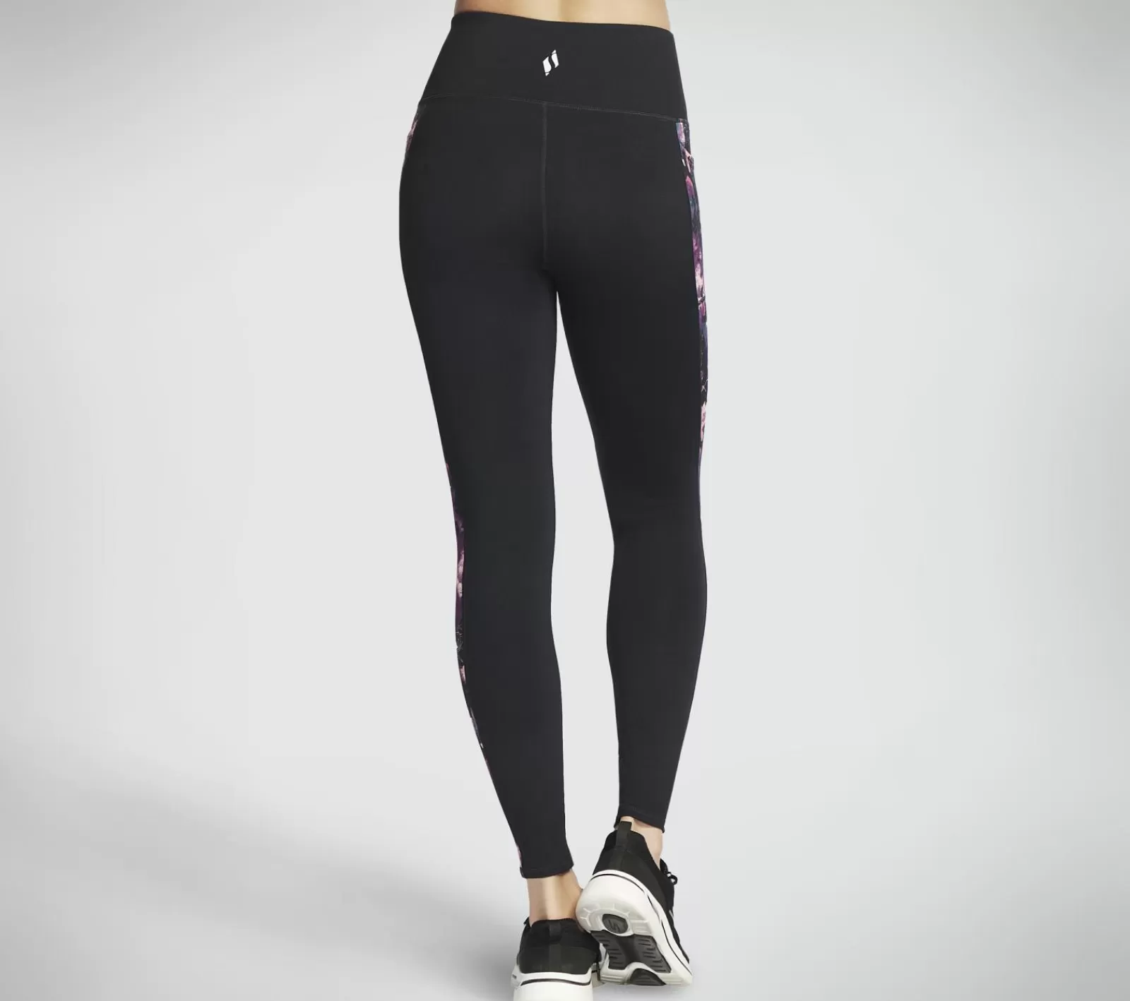 The GO WALK Linear Floral FL HW Legging | SKECHERS Best