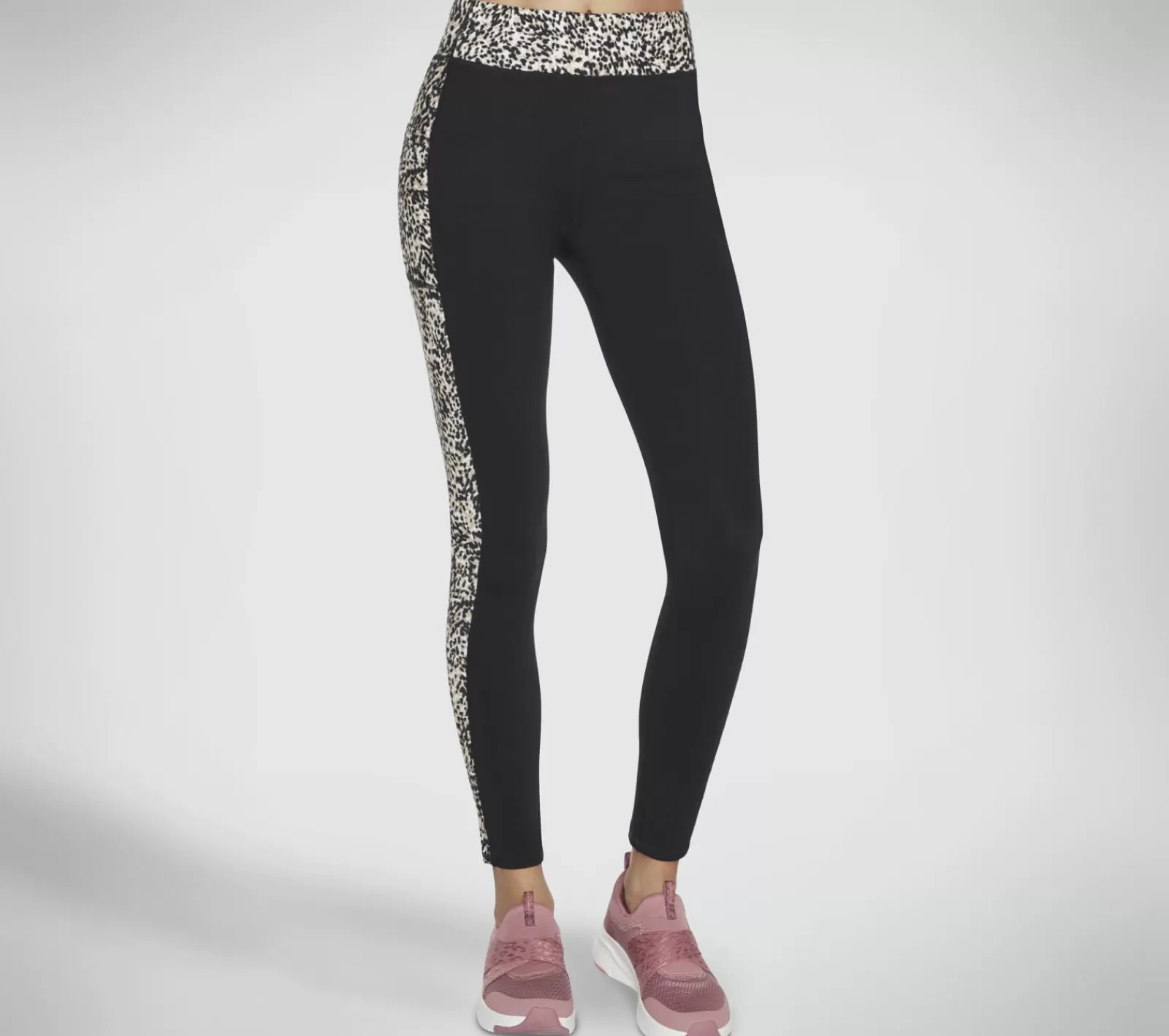 The GOSTRETCH Mini Cheetah 7/8 HW Legging | SKECHERS Fashion