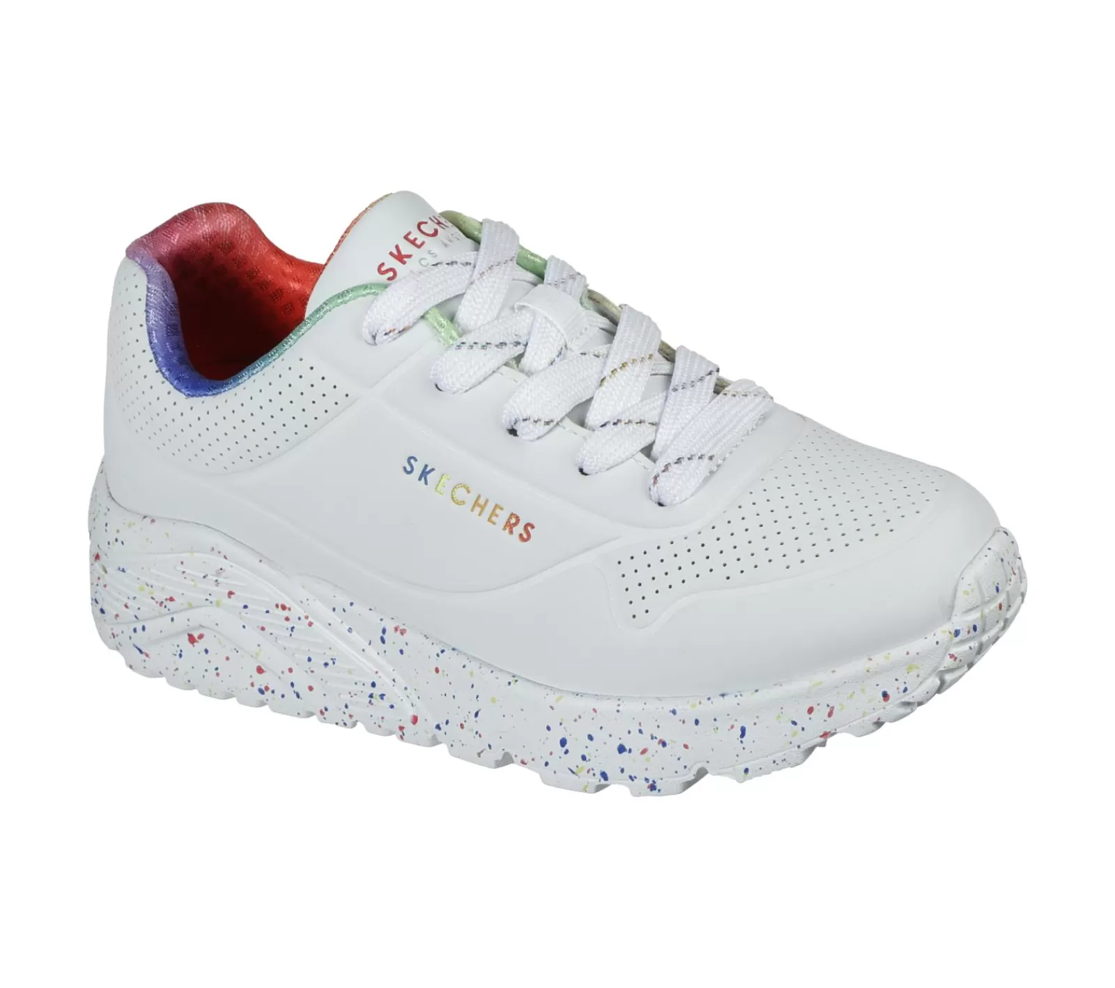 Uno Lite - Rainbow Speckle | SKECHERS Clearance